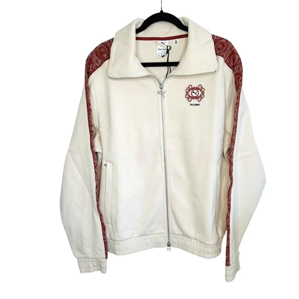 Puma‎ X Palomo Spain T7 Track Jacket L Zip Streetwear Funnel Neck Sportswear NEW